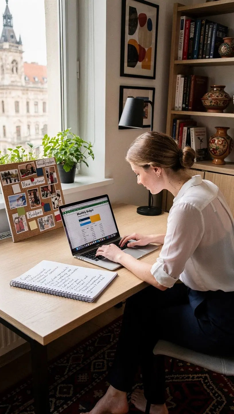 Pénzügyi tervezés során használt színes grafikon, amely a költségvetés megértését segíti.