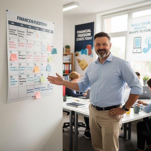 Pénzügyi tanácsadó, aki ügyféllel beszélget a megtakarítási lehetőségekről.